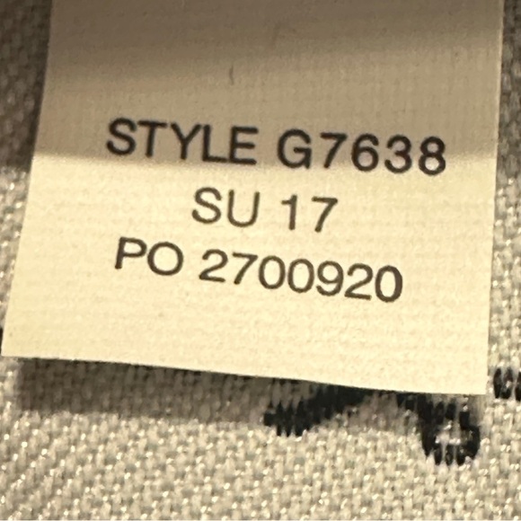 J. Crew sz. 8 chambray embellished tie shoulder tank top, blue/white - Picture 10 of 12